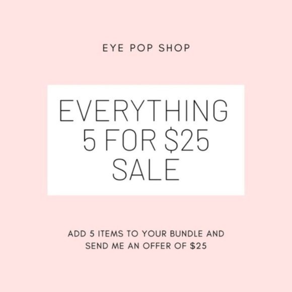 5 for $25 Double Sided Crystal Stud Earrings - Picture 5 of 5